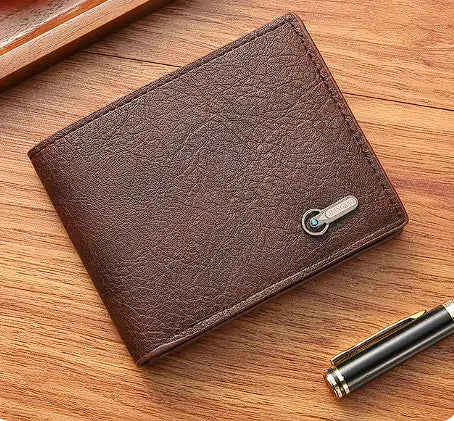 Men’s Black Leather Wallet Stylish Sophisticated Accessory