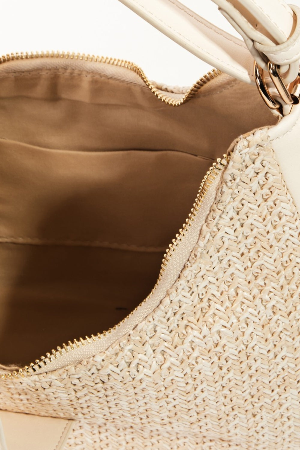 Fame Straw Braid Hobo Bag-Designer-Fashion