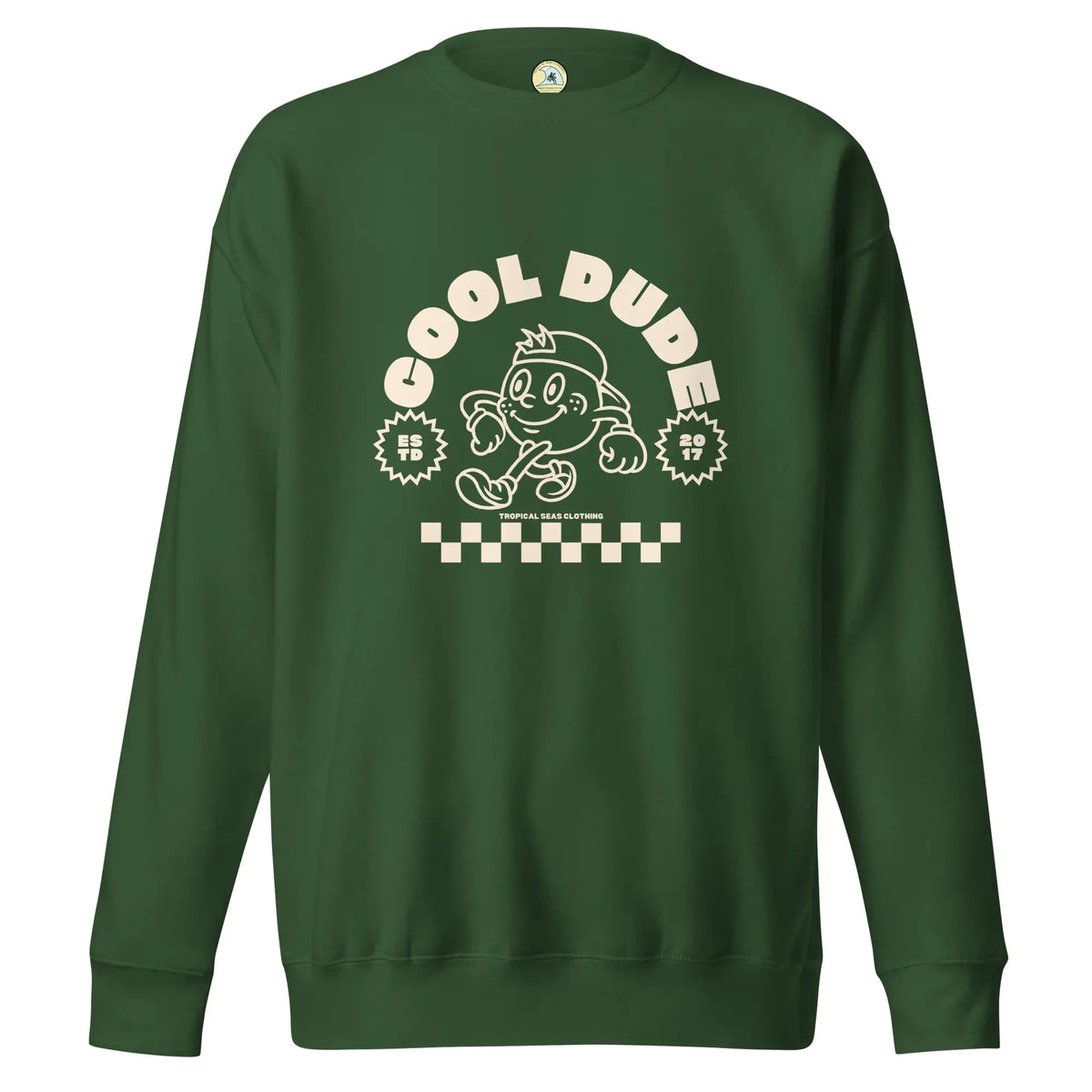 Cool Dude Surfer Premium Sweatshirt