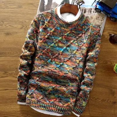 Men's Winter Casual Sweater Warm Stylish