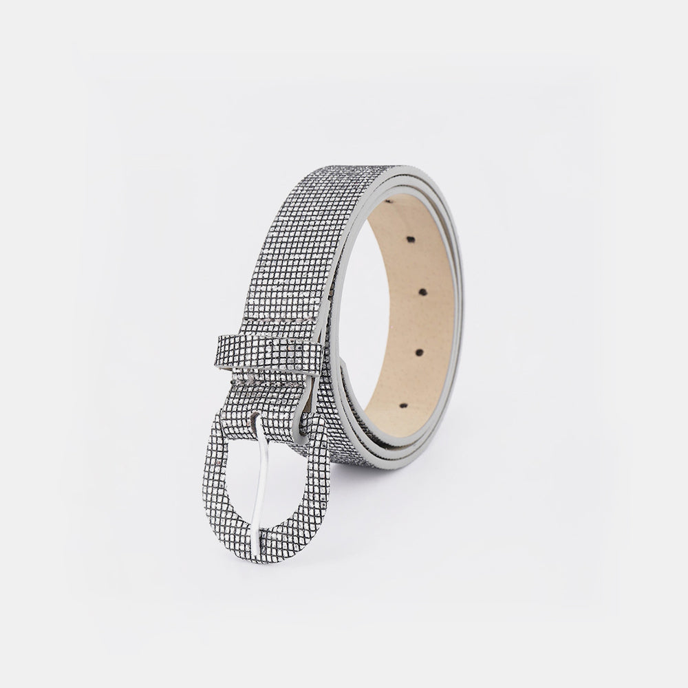 Sequin PU Leather Belt Fashionable Stylish