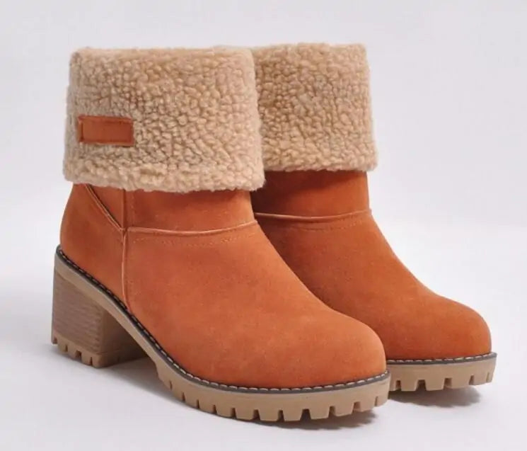 Women's Winter Snow Boots Waterproof Fashionable